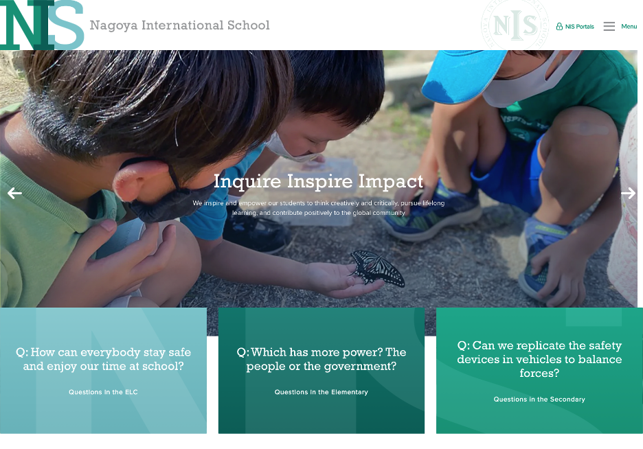 Nagoya-International-School-Homepage